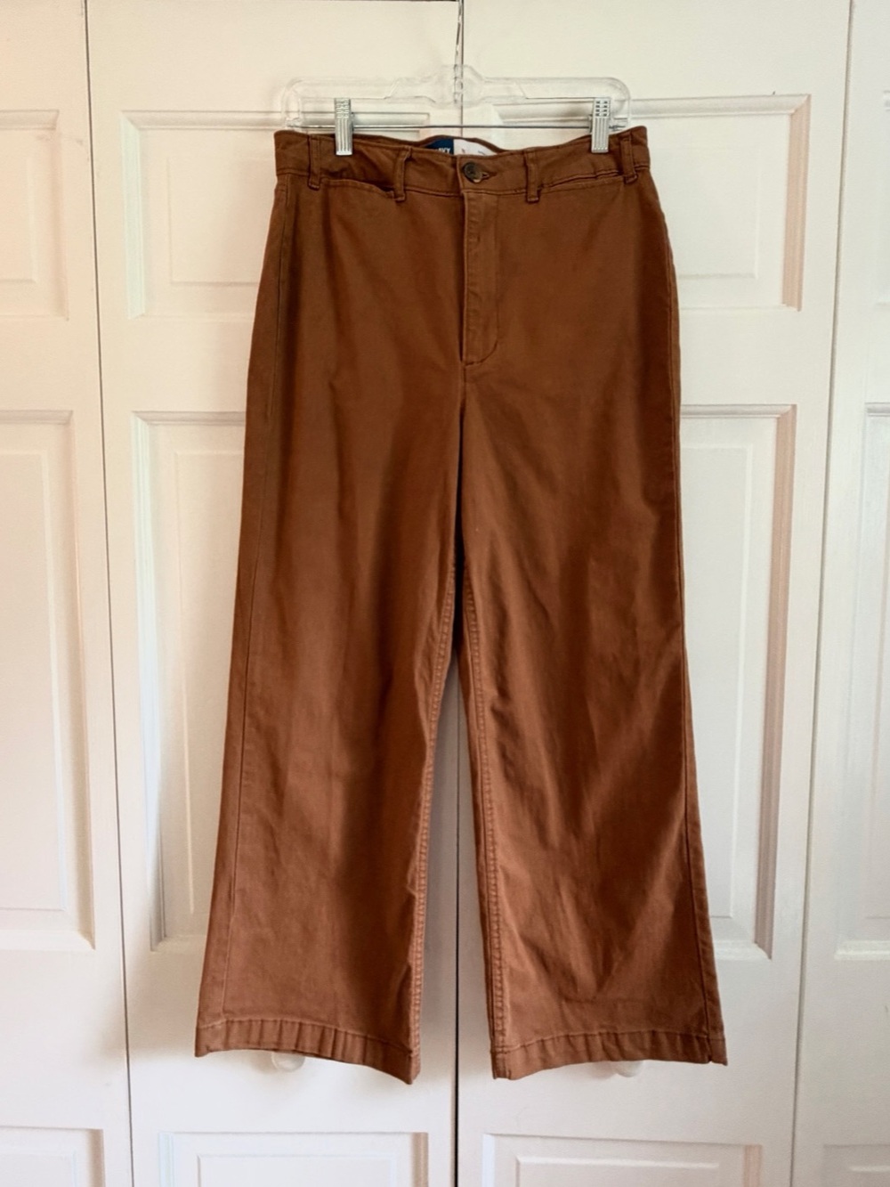 Old Navy Extra High-Waisted Wide-Leg Cropped Pants – Size 10